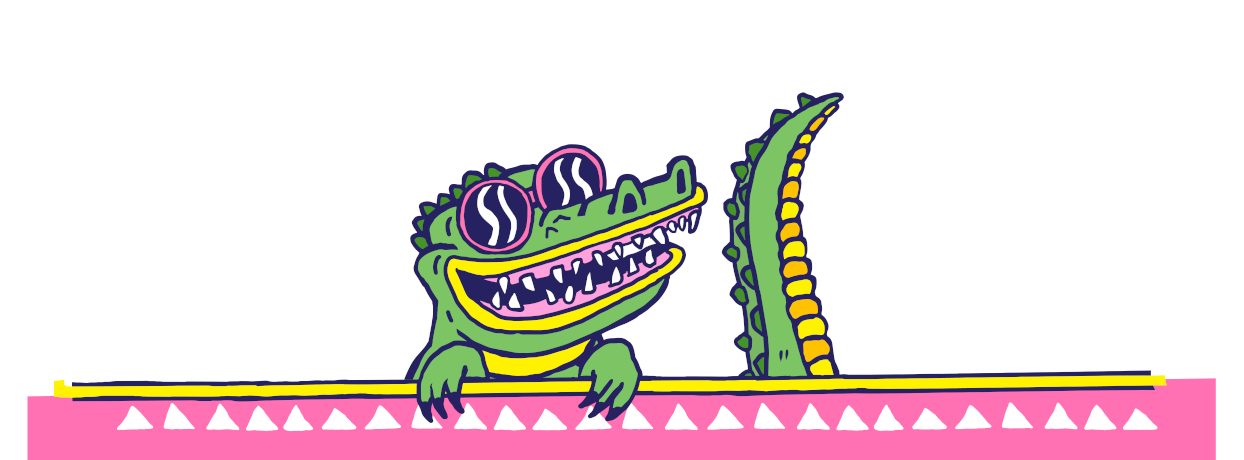 Lentedag Festival Croc Banner